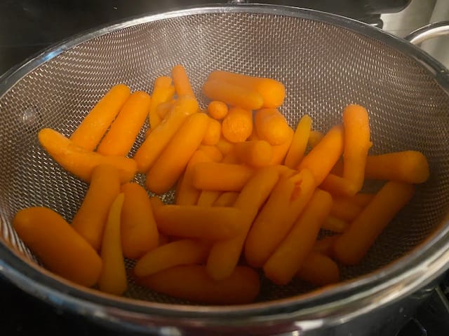 Steamed Carrots